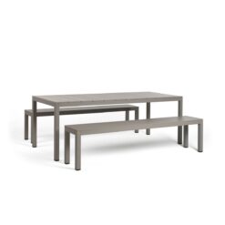 Set Bàn Ghế Rio Bench Alu