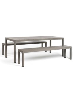 Set Bàn Ghế Rio Bench Alu